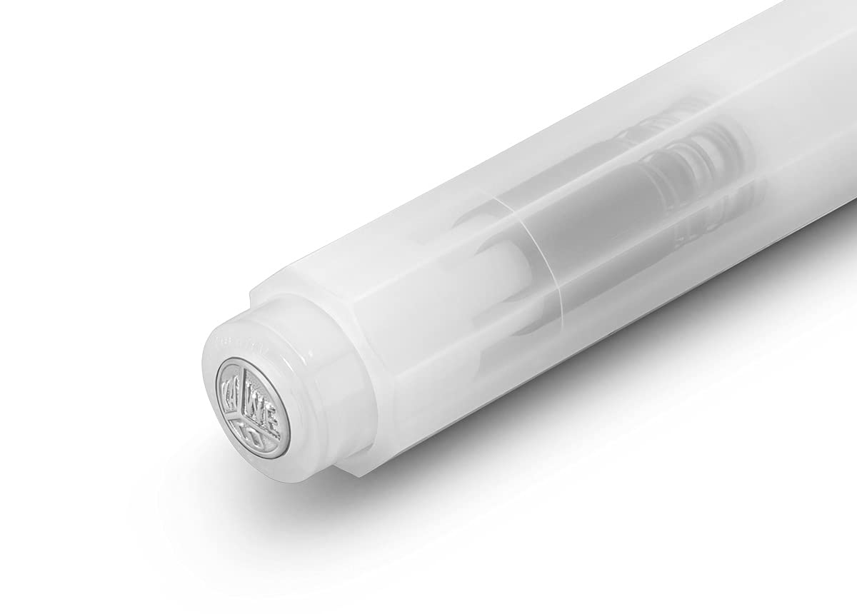 Kaweco FROSTED SPORT Ball Pen Natural Coconut I Retractable Ballpoint Pen with Standard D1 Refills