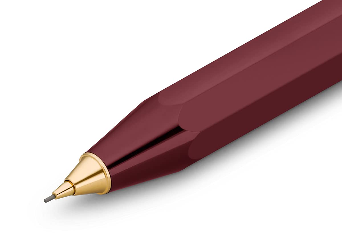 Kaweco CLASSIC SPORT Mechanical Pencil Bordeaux 0.7 mm HB I Exclusive Lead Pencil in Classic Design