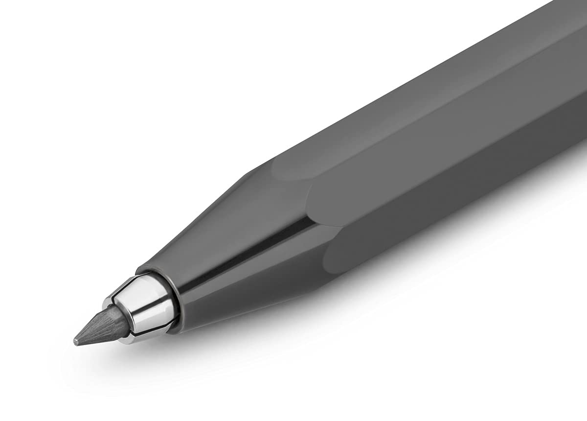 Kaweco SKYLINE SPORT Clutch Pencil Grey 3.2 mm 5B I Exclusive Mechanical Pencil with 0.7 mm Lead