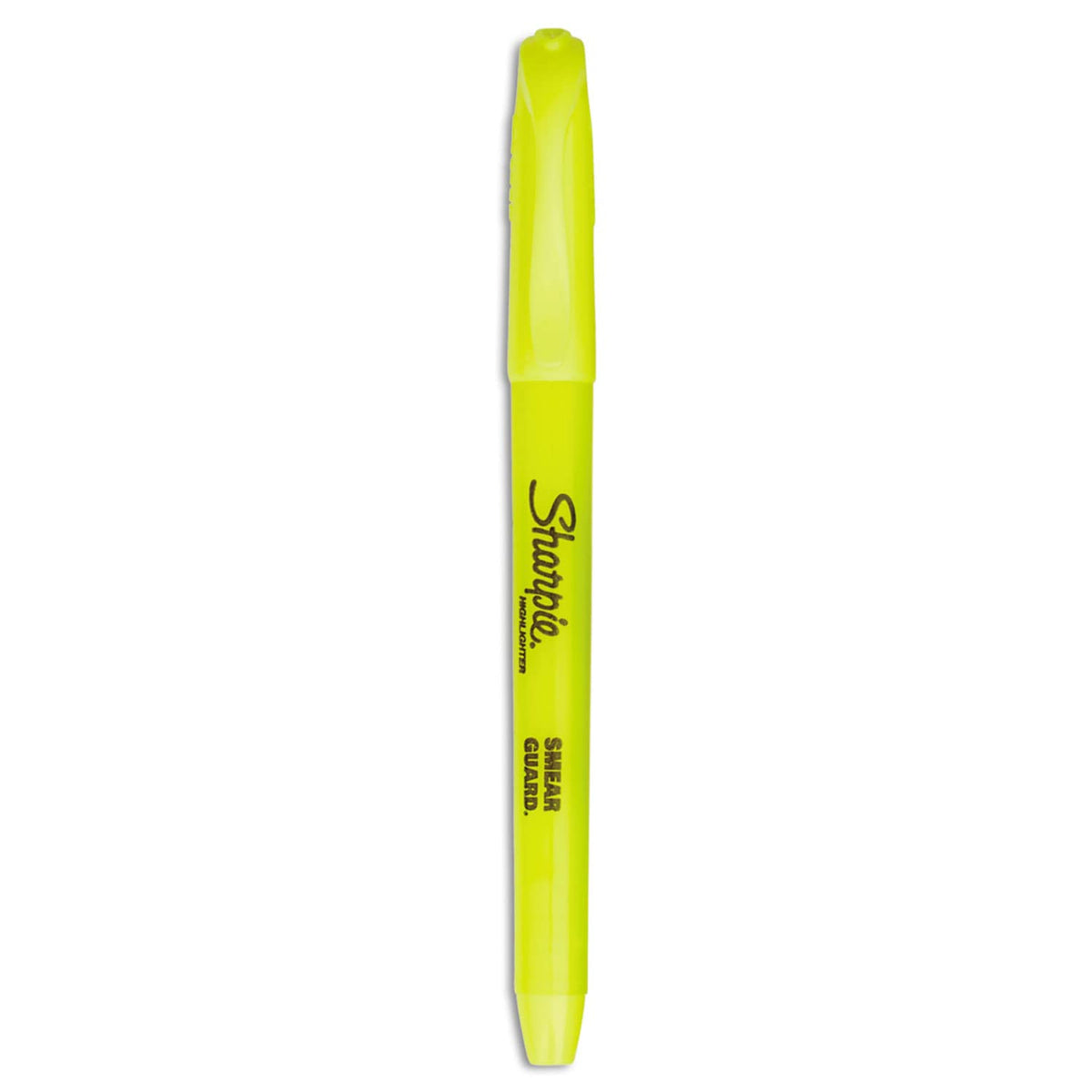 Sharpie Pocket Highlighters, Fluorescent Yellow, Smear-Resistant, Chisel Tip, 36 Count - Classroom