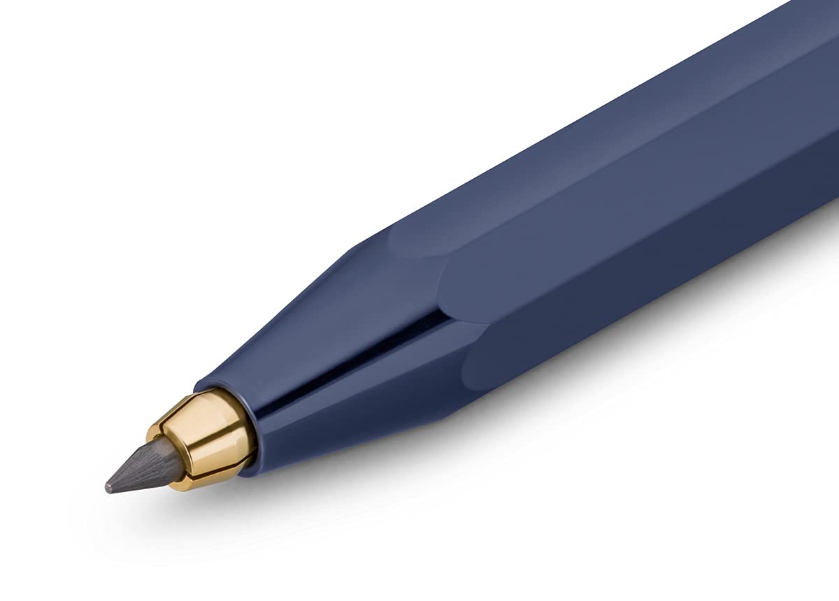Kaweco CLASSIC SPORT Clutch Pencil Navy Blue 3.2 mm 5B I Mechanical Lead Pencil Classic Design 10.5
