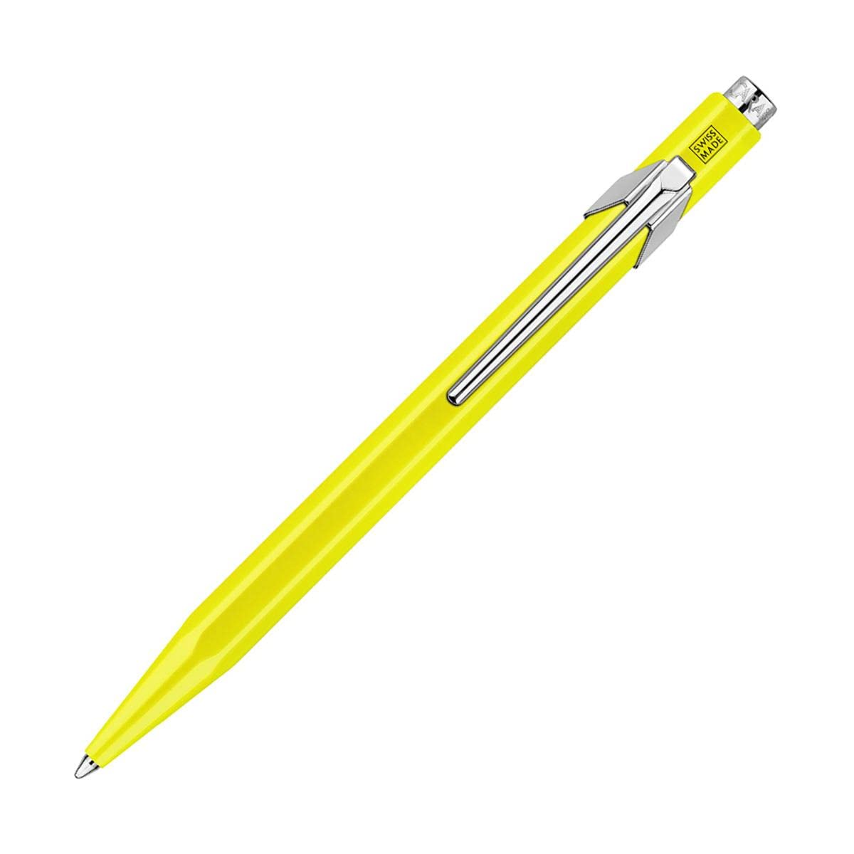 CREATIVE ART MATERIALS Caran D'ache Ballpoint Pen Metal Fluor Yellow (849.470)