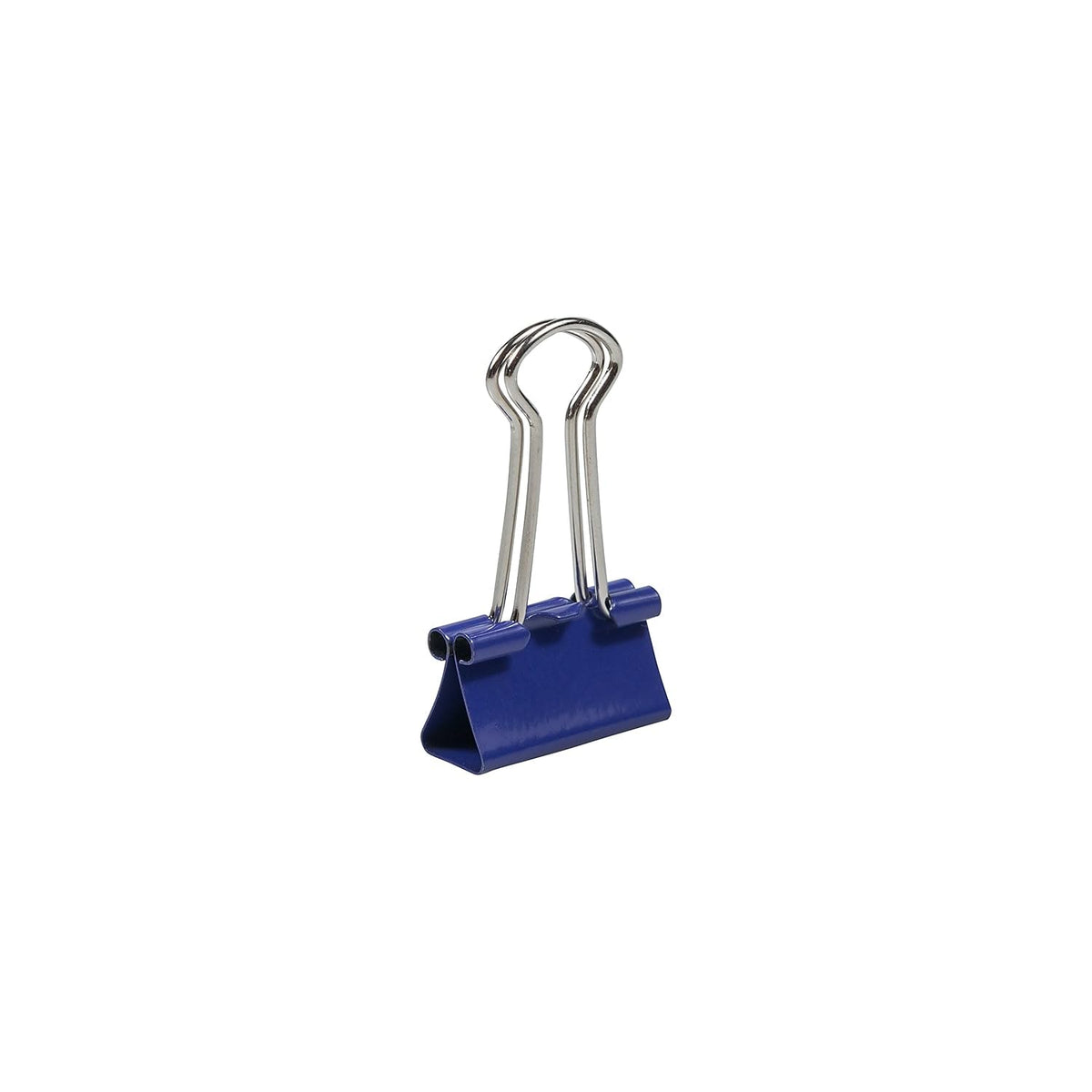 JAM PAPER Colorful Binder Clips - Small - 3/4 Inch (19 mm) - Purple Binderclips - 25/Pack