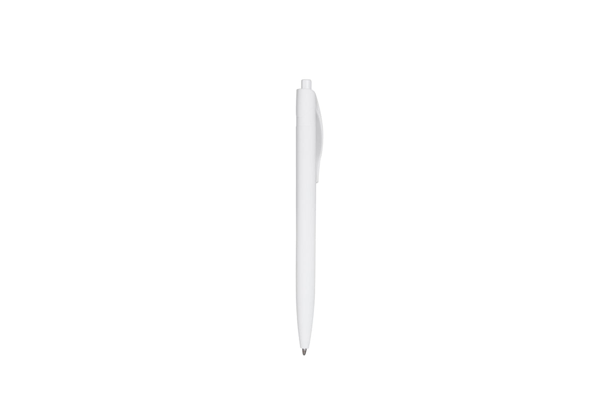 Wiaziert BallPoint Pens, 100 Pack (BLACK Ink),Bulk Pens, White Barrel,Click Pens for Office Home