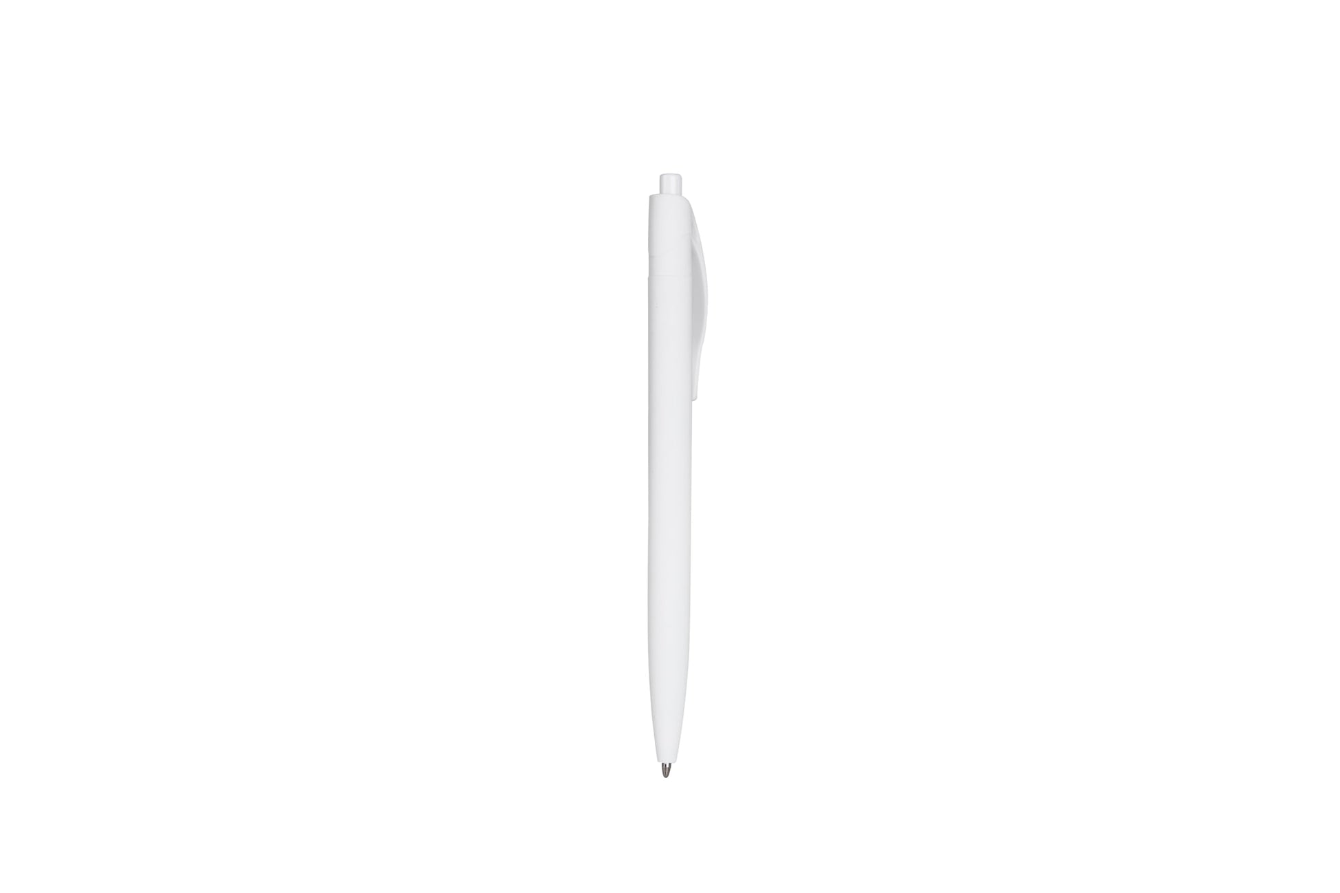 Wiaziert BallPoint Pens, 100 Pack (BLACK Ink),Bulk Pens, White Barrel,Click Pens for Office Home