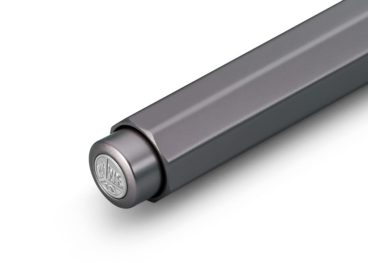 Kaweco AL SPORT Ball Pen Anthracite I Retractable Ballpoint Pen in Classic Design with Standard D1