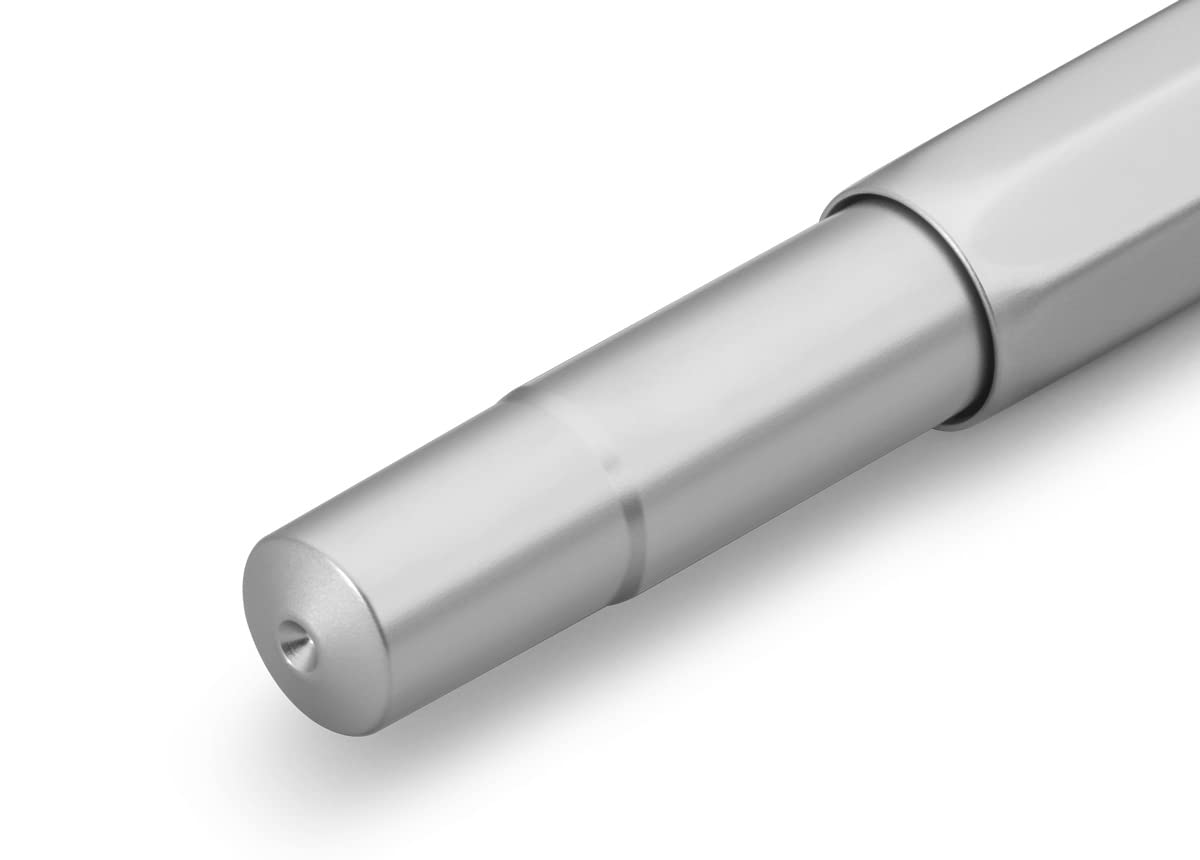 Kaweco AL SPORT Rollerball Silver I Gel/Ballpoint Pen Including 0.7 mm Rollerball Pen Refill in