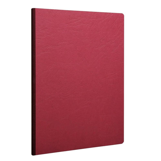 Clairefontaine 'Age Bag' Clothbound Notebook, A4, Lined, 192 Pages - Red
