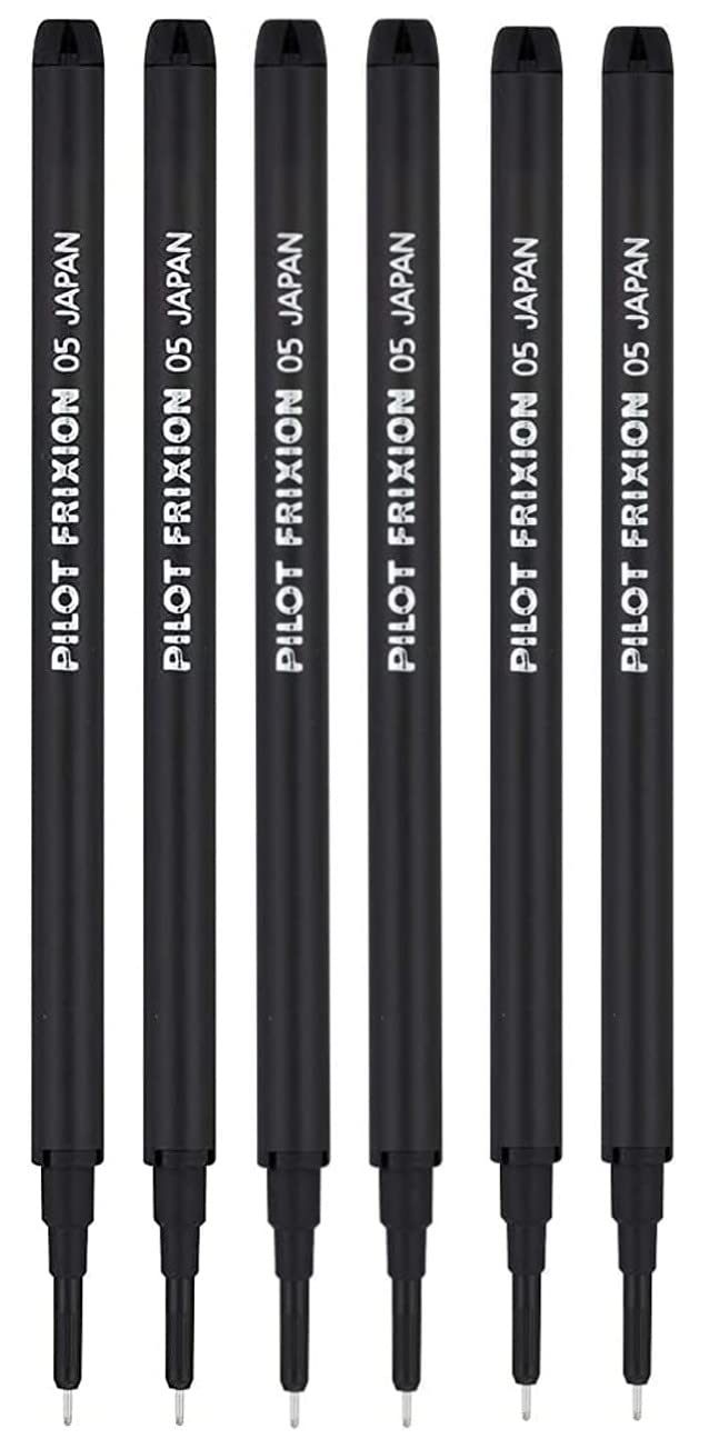 PILOT Frixion Erasable Pens 0.5 Ball Clicker Gel Ink Retractable Pen - Extra Fine Point - White