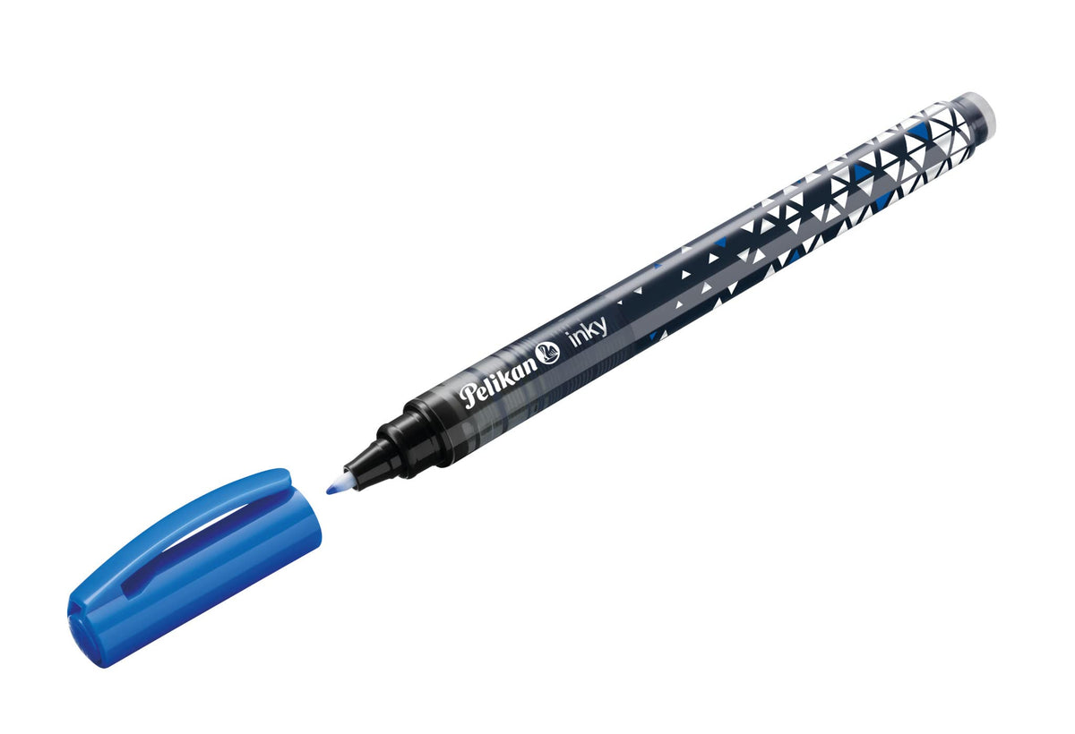 Pelikan Inky 273 Ink Pens Blue Pack of 10 in Folding Box