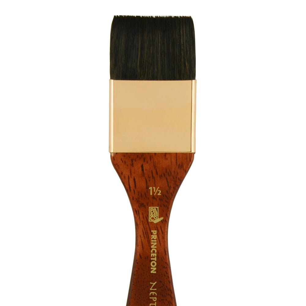 Princeton Artist Brush, Neptune Series 4750, Synthetic Squirrel Watercolor Paint Brush, Mottler