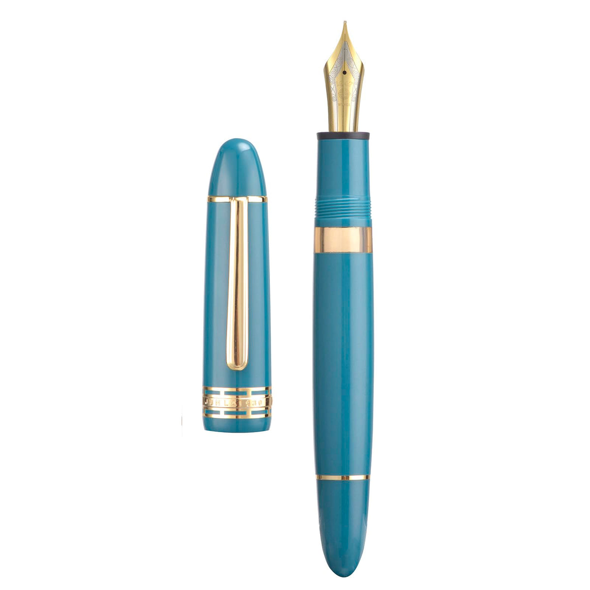 Wikult Yongsheng Junlai 630 Acrylic Fountain Pen, Size 8 Medium Nib with Piston Filling System