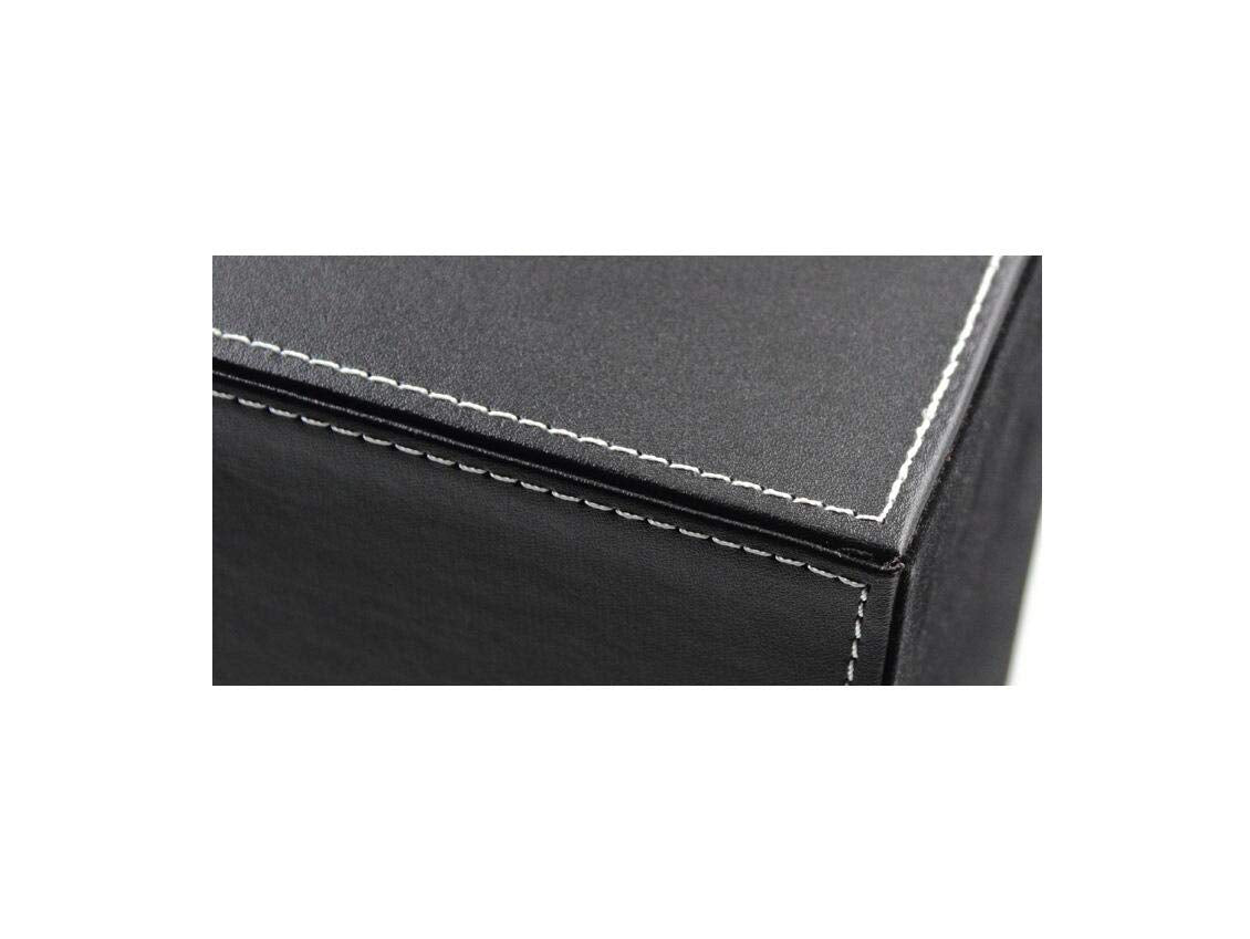 Bargain Crusader Black PU Leather Remote Controller Holder TV Guide CD DVD Controller Organizer