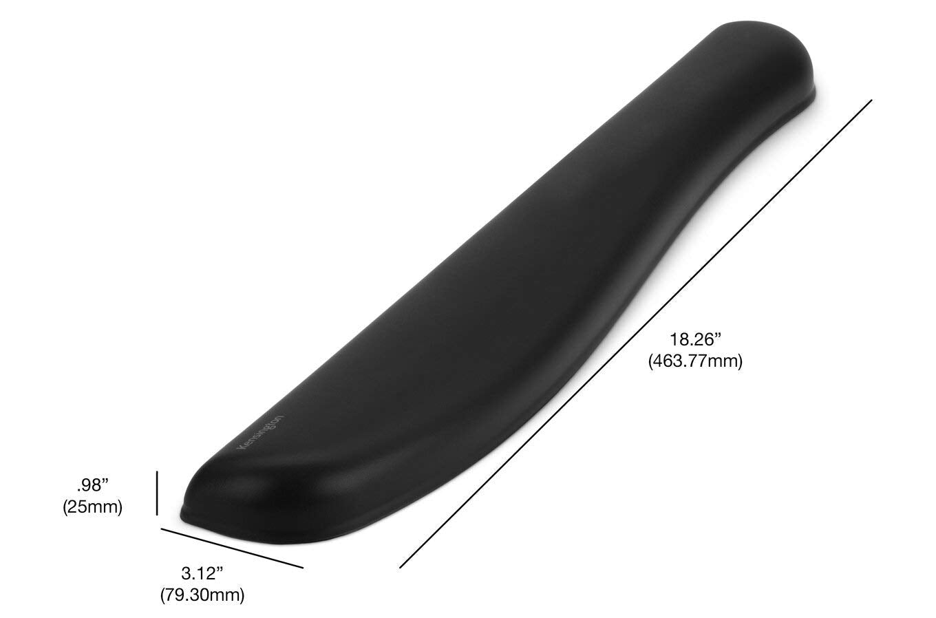 Kensington ErgoSoft Wrist Rest for Mechanical & Gaming Keyboards, Black (K52798WW)