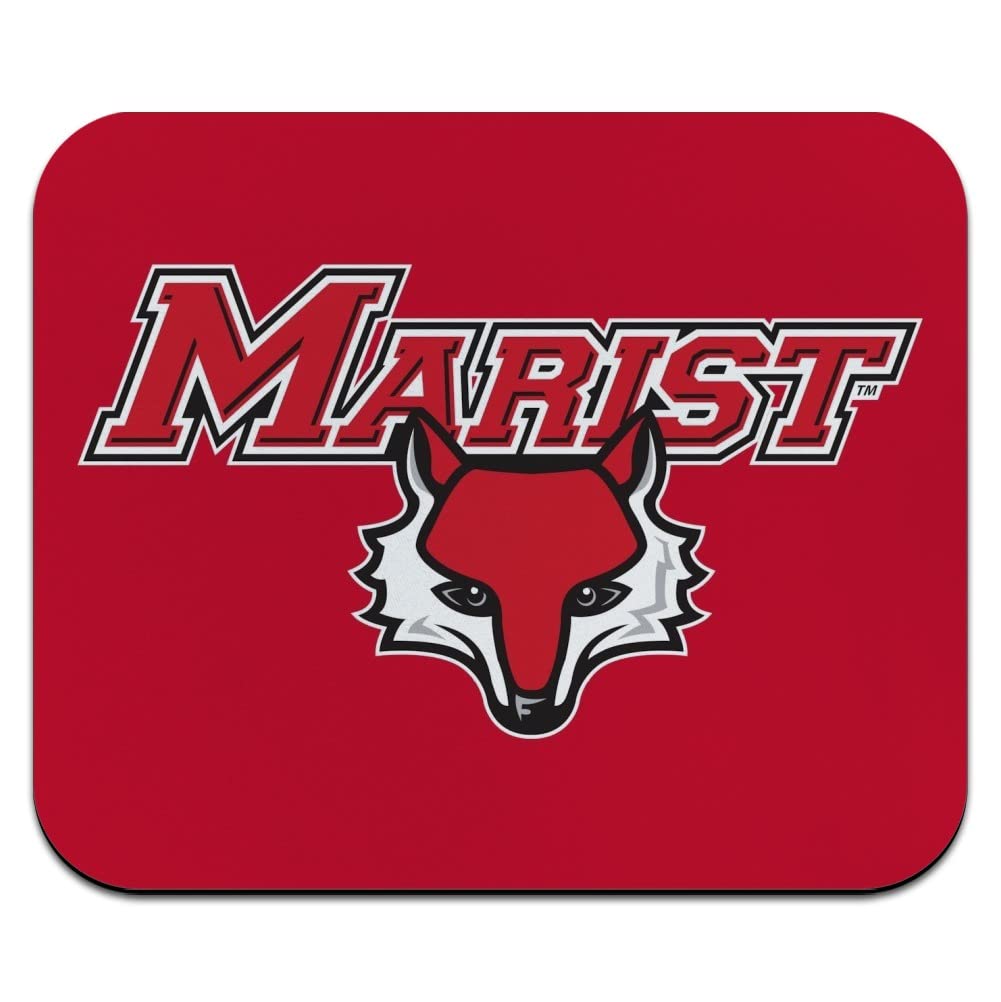 Marist College Red Fox Logo Low Profile Thin Mouse Pad Mousepad
