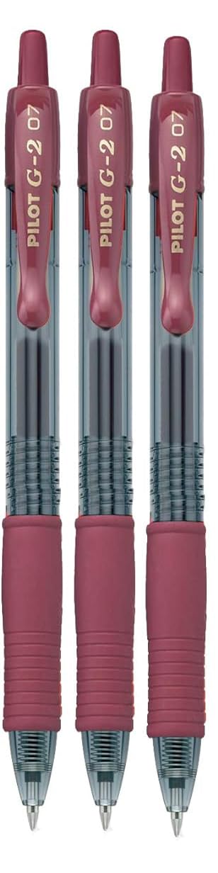 Advantage Gifts G2 Retractable Premium Gel Ink Roller Ball Pens Fine Point Fine Point (.7mm)