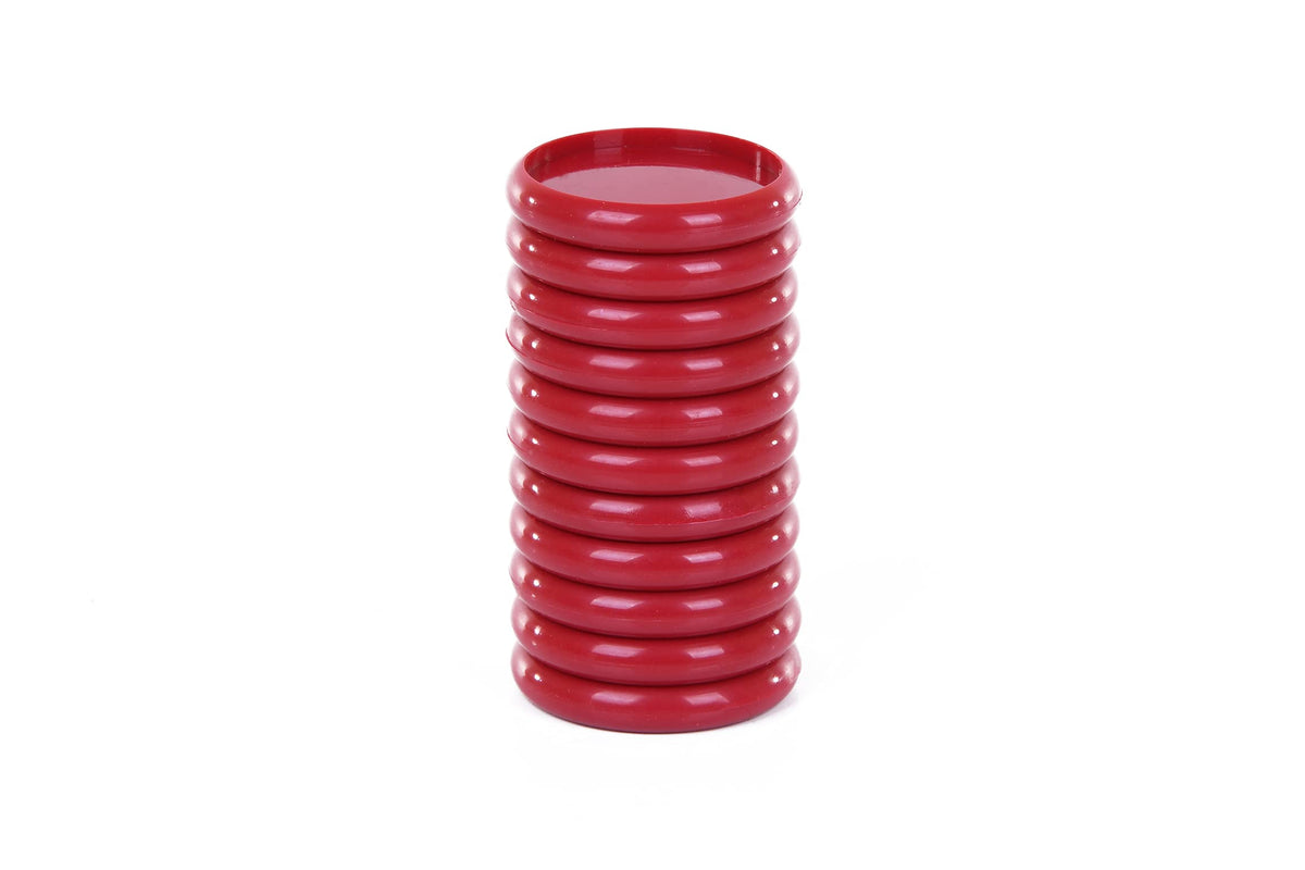 Talia Discbound Notebook - Discs (Chili Oil, 1inch)