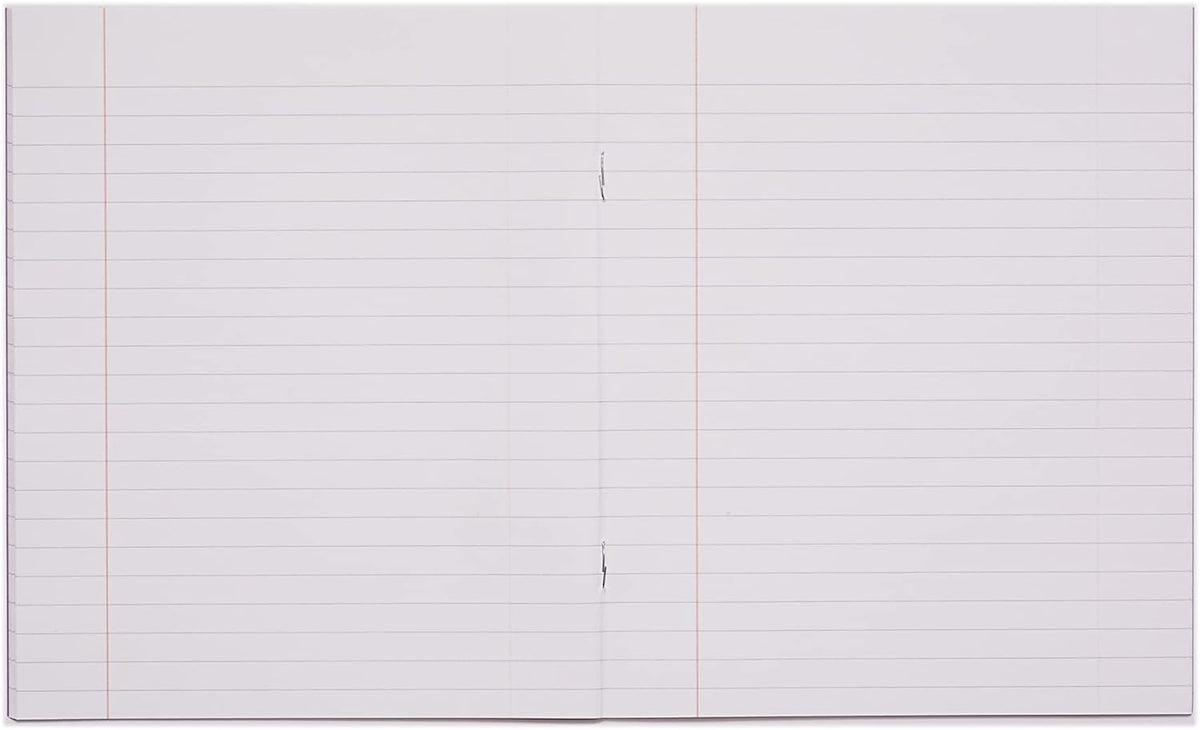RHINO F8M 200x165 48 Page Exercise Book - Purple (Pack of 10)