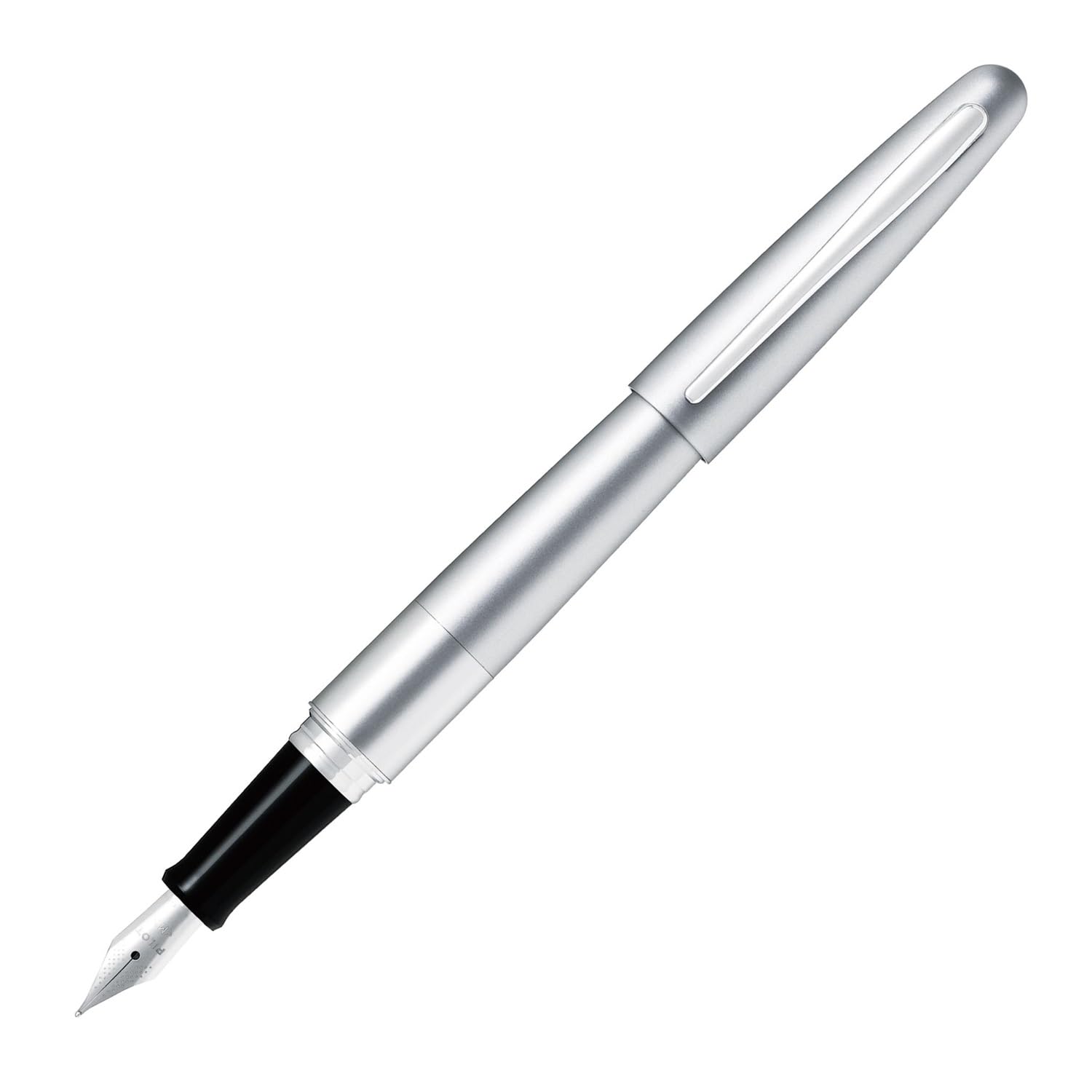 Pilot Cocoon Fountain Pen Medium Nib Silver Body (FCO-3SR-S-M)
