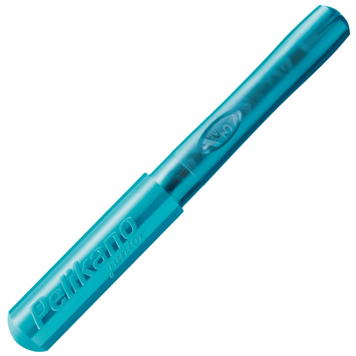 Pelikan Pelikano Jr. Fountain Pen, Left-Handed, Medium Nib, Turquoise, 1 Pen (924894)