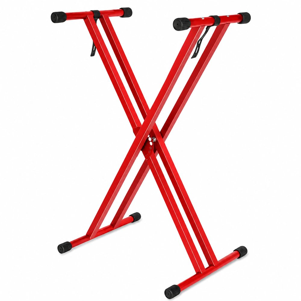 Kadence NK13RD Touring Series 3kg Double-X Keyboard Stand | Heavy-Duty Frame & Secure Locking