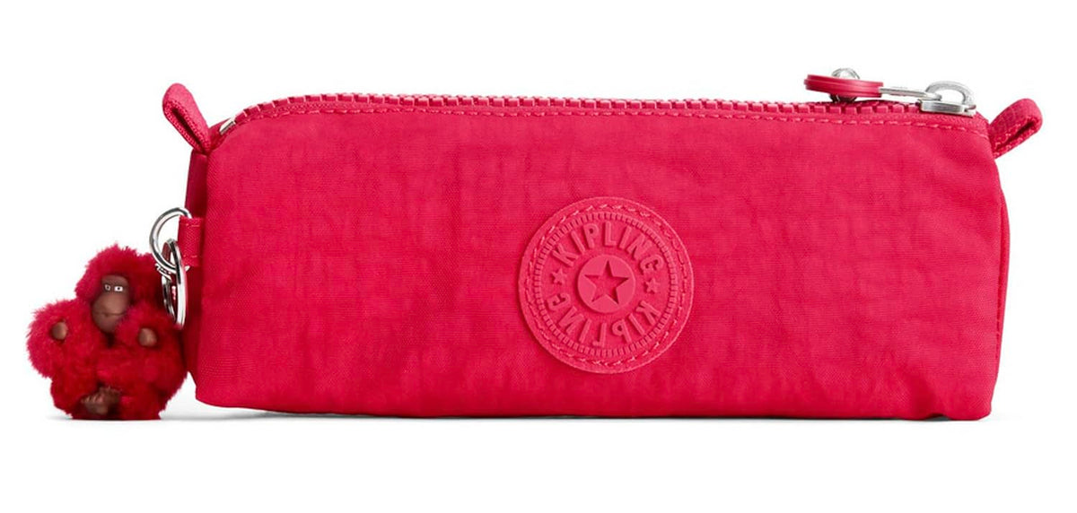 Kipling Freedom Medium pencase, Pouches, Cases, True Pink, One Size, FREEDOM