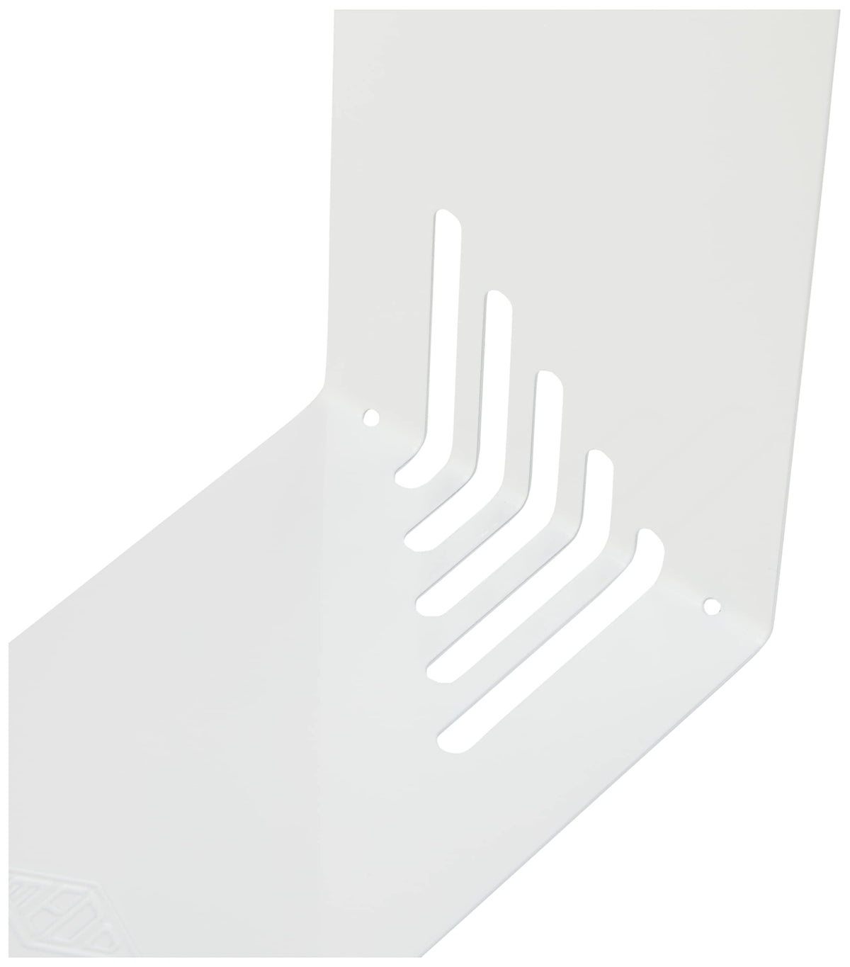 Wedo 1021000 Metal Bookend, 14 x 8.5 x 14 cm Set of 2) – White