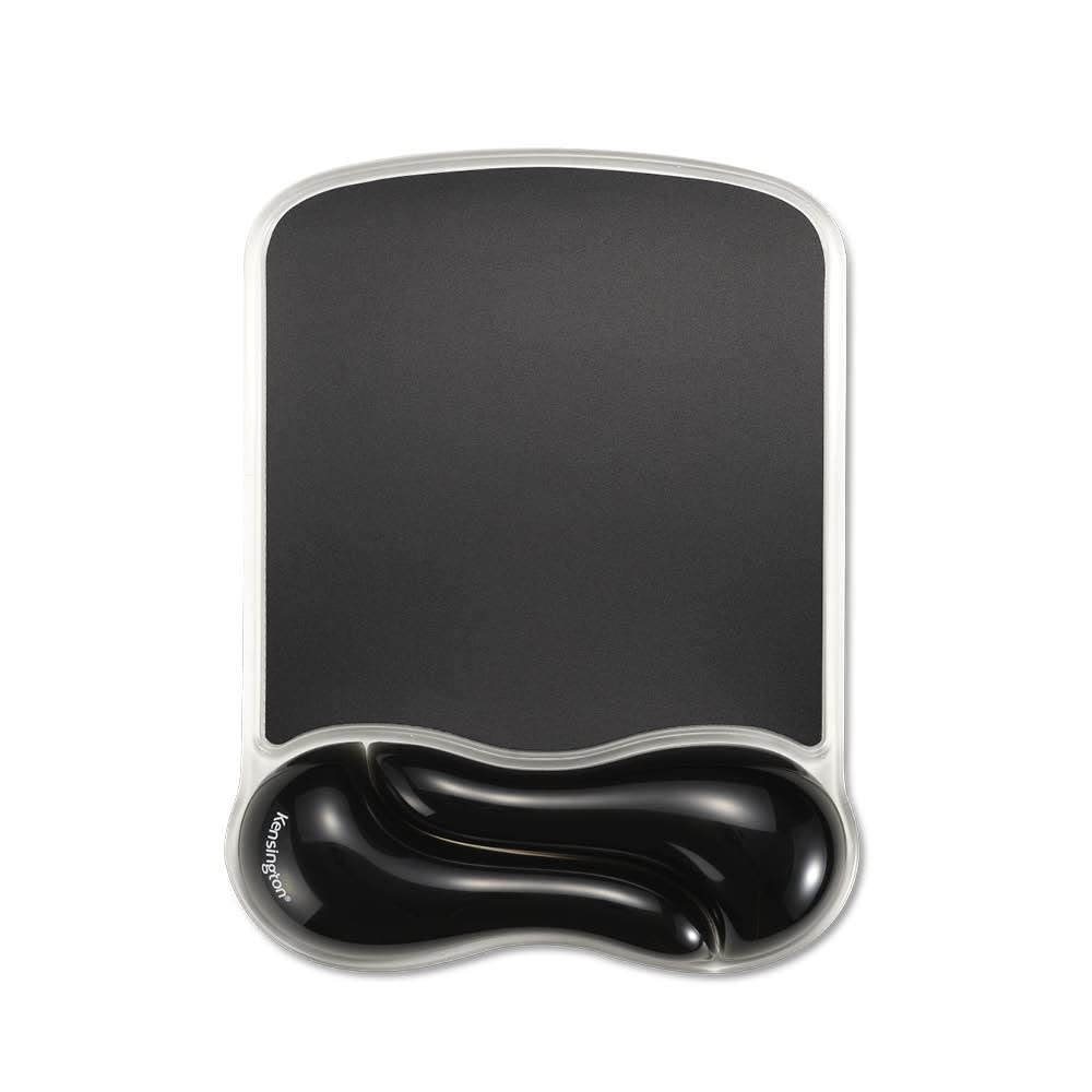 Kensington Duo Gel Wave Mouse Pad & Wrist Rest (K62413WW) Black
