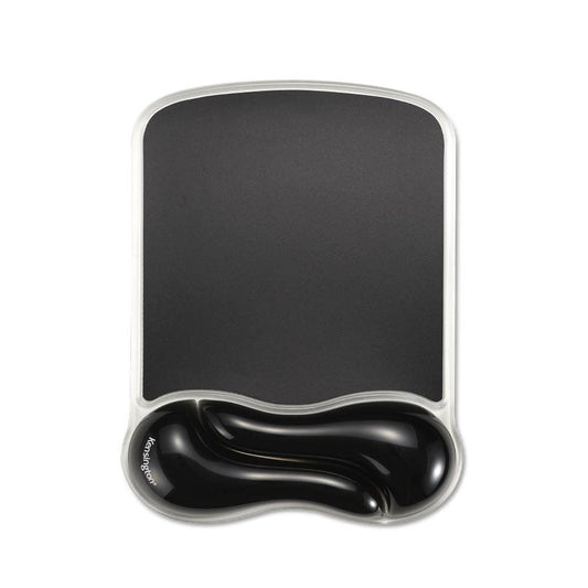 Kensington Duo Gel Wave Mouse Pad & Wrist Rest (K62413WW) Black