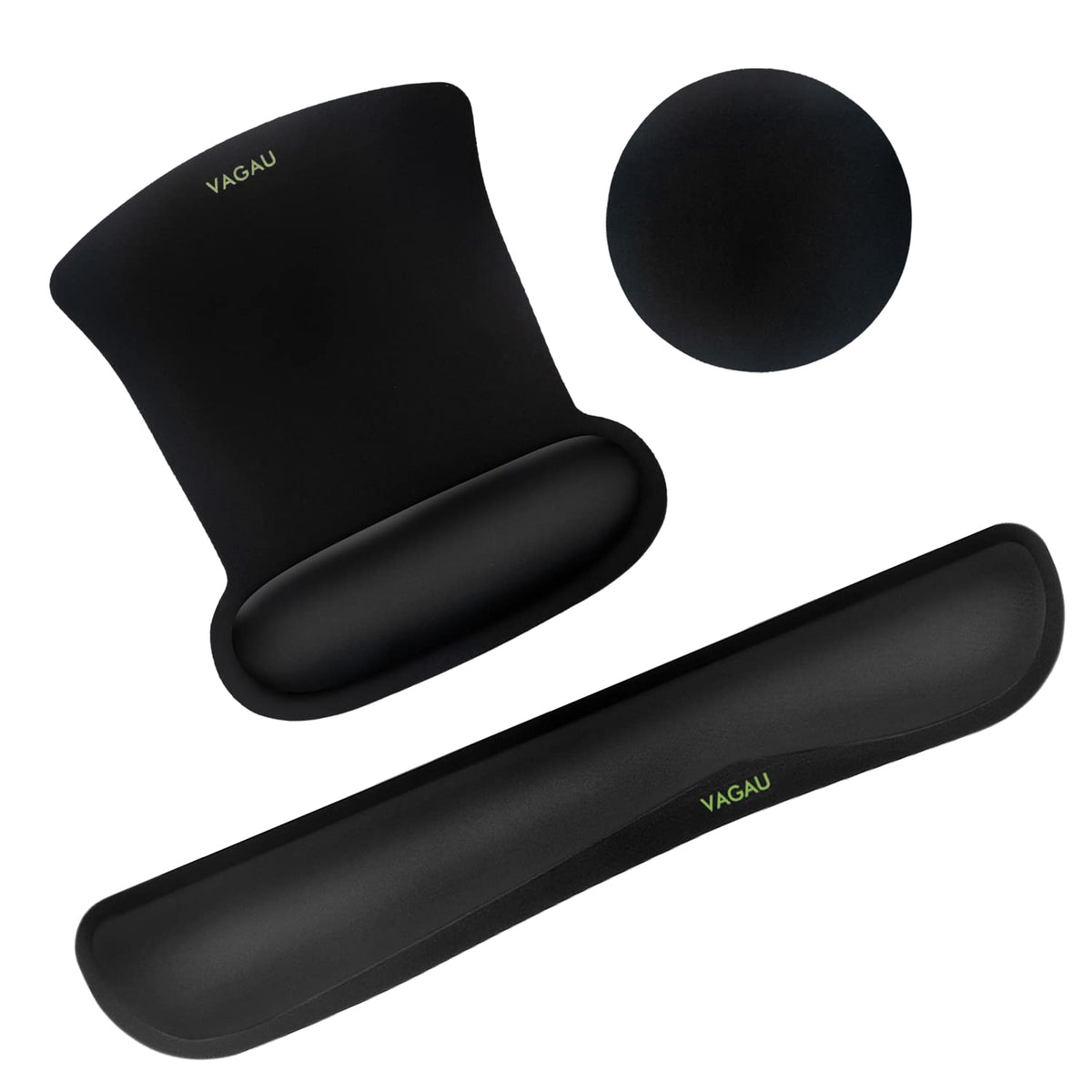 VAGAU Premium Keyboard Wrist Rest and Mouse Pad Wrist Support