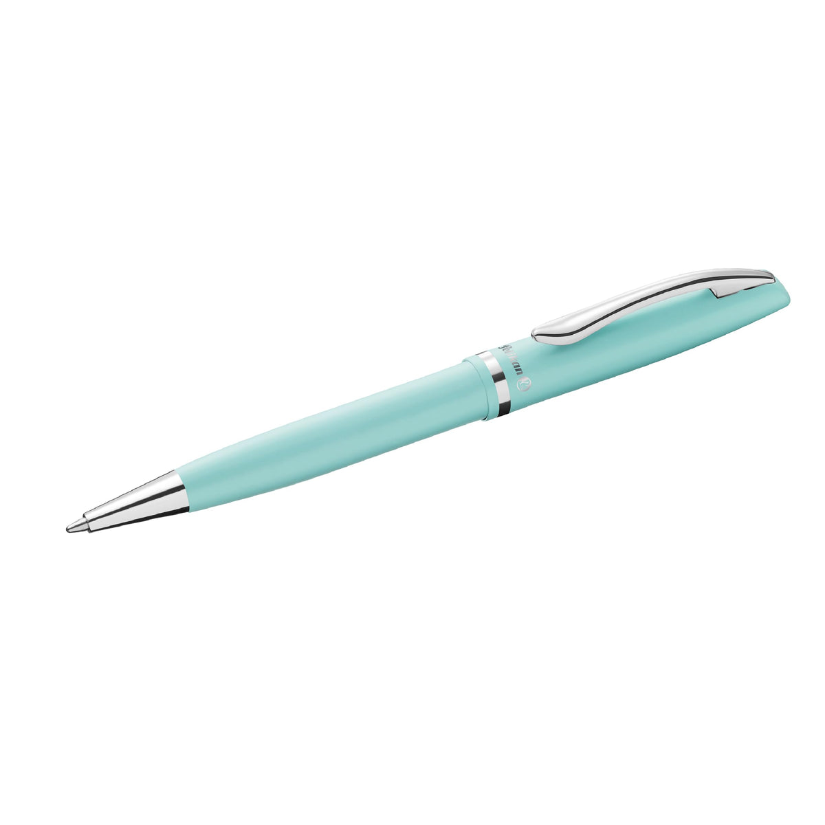 Pelikan Jazz Pastel Ballpoint Pen with Medium Point, Blue Ink Refill, Mint, Boxed, 1 Each (812627)