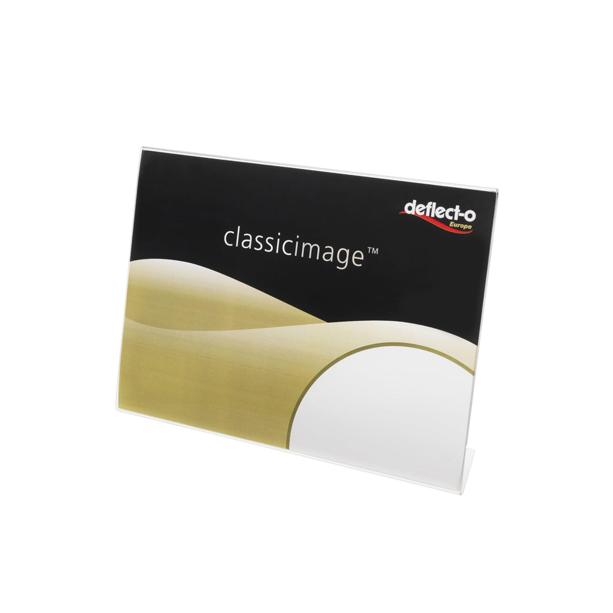 Deflecto A7 Landscape Slanted Sign Holder