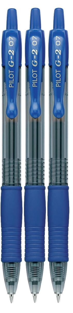 Advantage Gifts G2 Retractable Premium Gel Ink Roller Ball Pens Fine Point Fine Point (.7mm) Blue