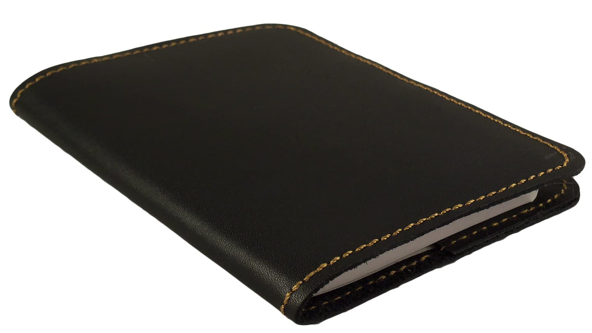 Rustic Ridge Leather Refillable Leather Pocket Notebook - Mini Composition Cover - Fits Standard