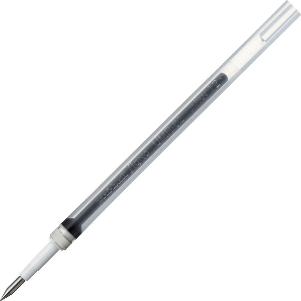 Mitsubishi Pencil gel ink ballpoint pen core replacement uni-ball 0.28mm black UMR82.24 10 pieces