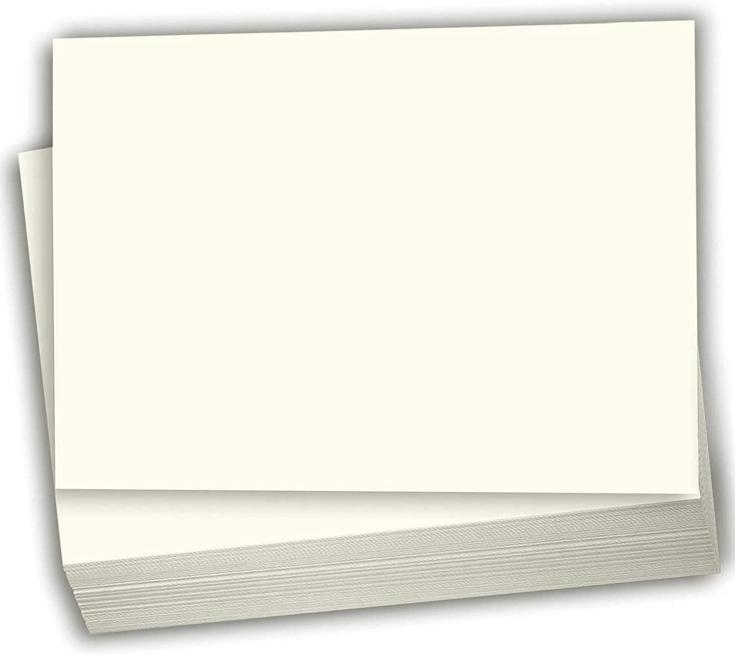 Hamilco Cream 80lb Cover Heavy 5x8 Index Cards & Recipe Cards (100PK)
