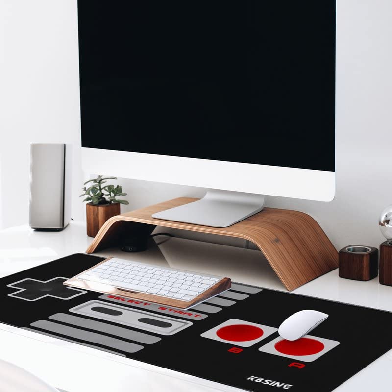 Gaming Mouse Pad - Extended Keyboard Mouse Pad Mat, Large PC Laptop Game Mouse Mat Huge Desk Pad
