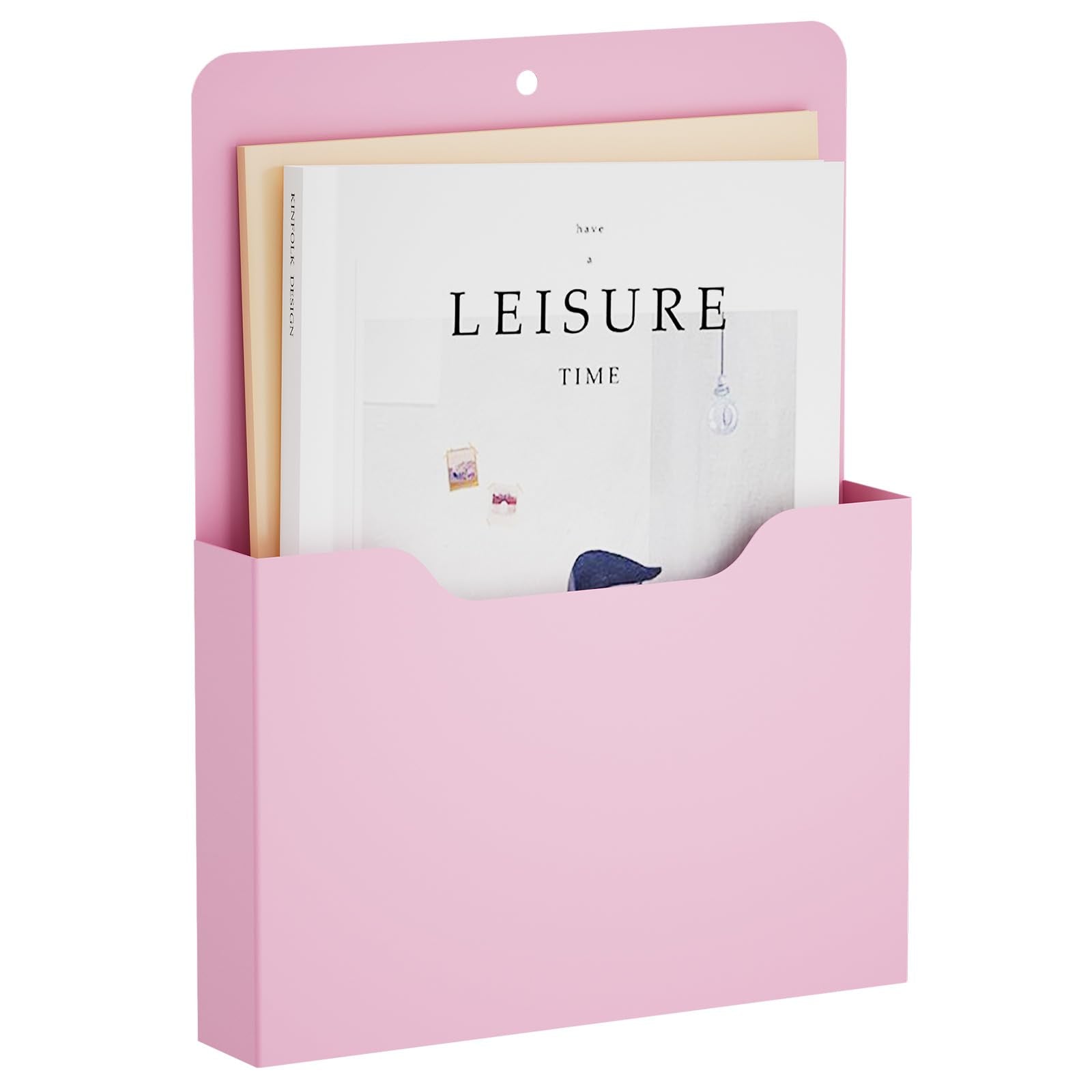 Marbrasse Magnetic File Holder - Magnetic Paper Holder, Pocket Organizer Office Supplies Storage