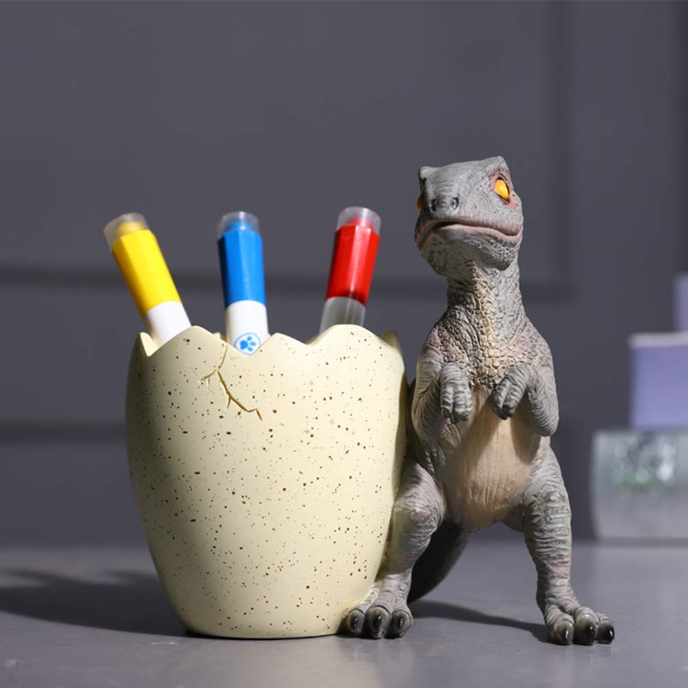 Dinosaur Pencil Holder Pen Cup Desk Organizer Athlon