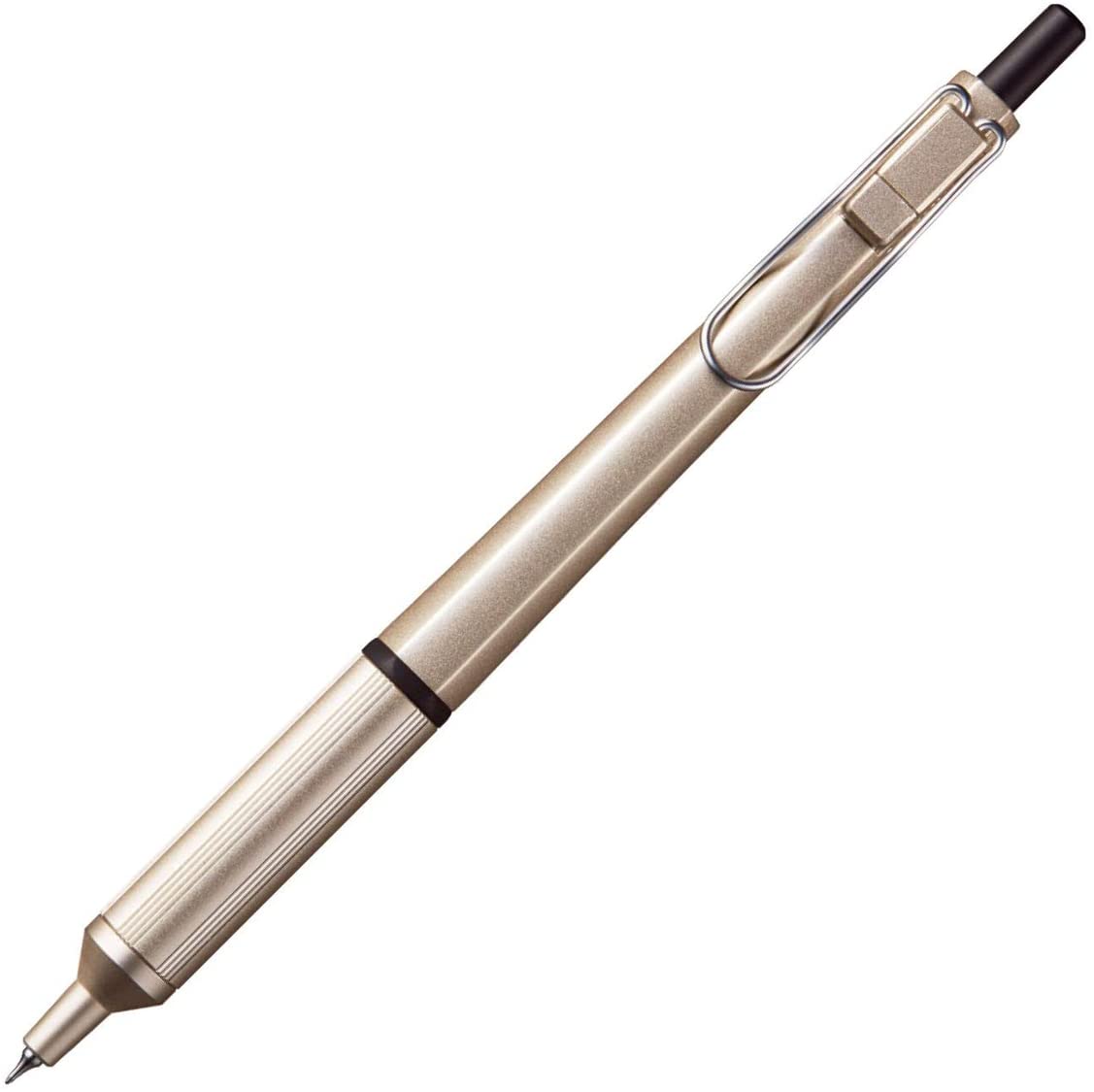 ACEPORTE Uni Jetstream EDGE 0.28mm Oil-based Ballpoint Pen Champagne Gold Body + 10 Black Refills