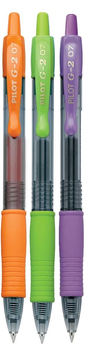 Advantage Gifts G2 Retractable Premium Gel Ink Roller Ball Pens Fine Point Fine Point (.7mm)