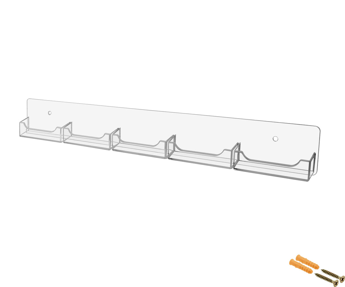 Marketing Holders 4 Pack Wall Business Card Holder with Hanging Hardware for 3.5" x 2" Gift or