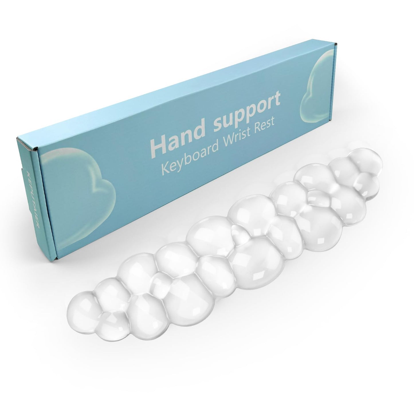 Gel Cloud Keyboard Wrist Rest, Cute Wrist Support and Arm Support Keyboard Rest for Keyboard Typing