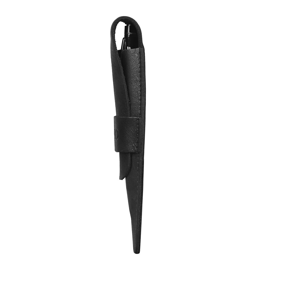 Londo Genuine Leather Pen and Pencil Case with Tuck in Flap, Stationery Bag - Two compartment
