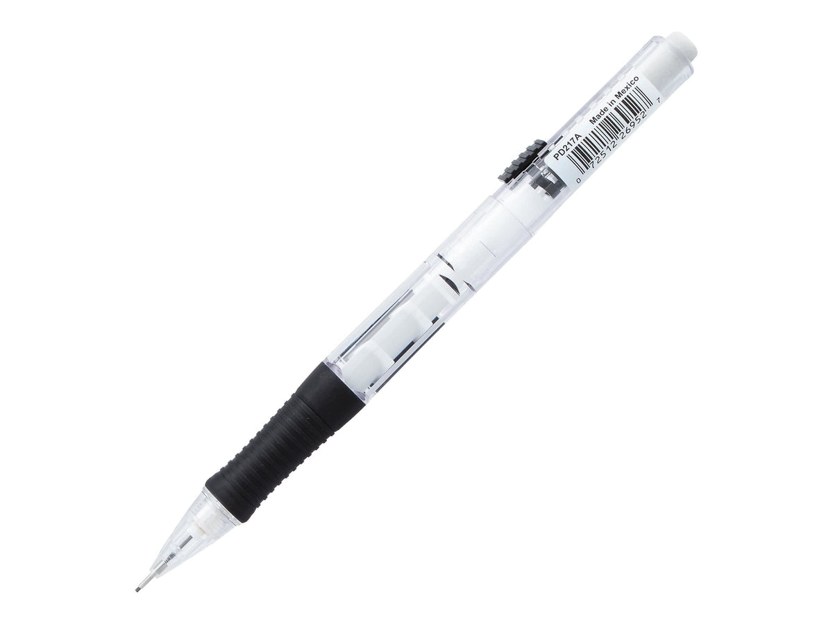 Pentel Quick Click Mechanical Pencil, (0.7mm), Medium, Black Barrel, Box of 12 Pencils (PD217A)