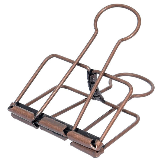 Extra Large Binder Clips 2 Inch, Big Paper Clamps Copper for Office School Supplies (15Pcs)