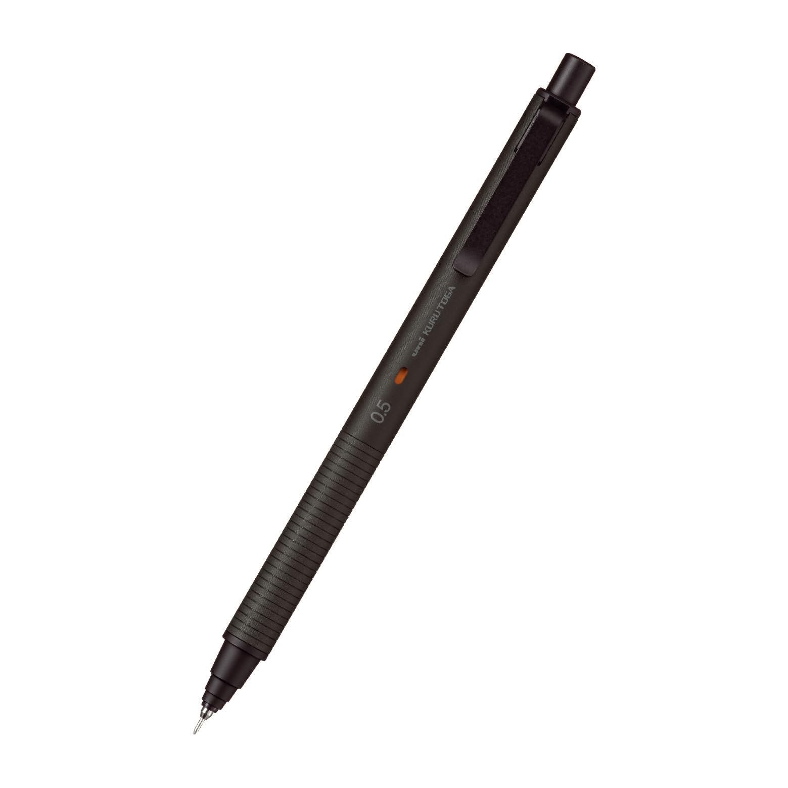Uni Kuru Toga Metal Mechanical Pencil, Auto Lead Rotation, 0.5mm Fine Point, All-Metal Body