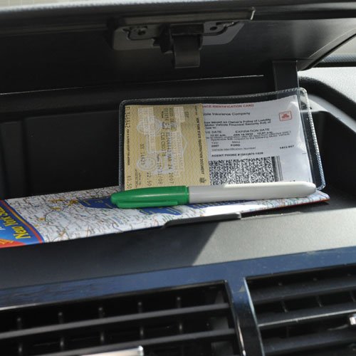 StoreSMART® - Clear-Back Auto Insurance & ID Card Holders - 10 Pack - RFS20-C10