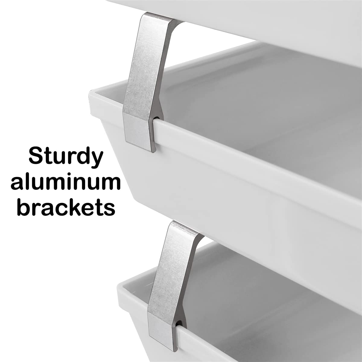 Acrimet Facility 3 Tier Letter Tray, Front Load, Letter Size/A4, Desktop File Organizer, Plastic