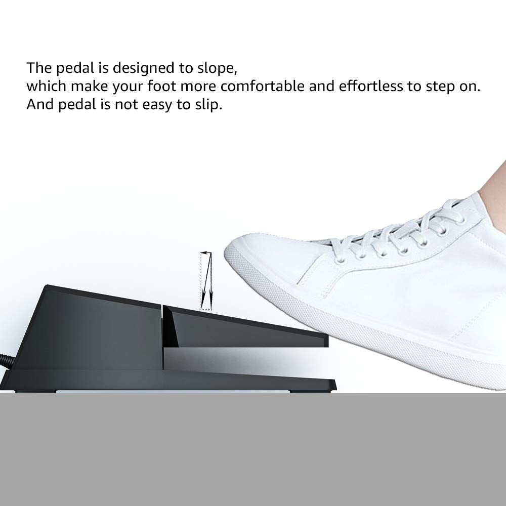 Wuxic new Sustain Pedal，Universal for Yamaha Casio Roland Korg Behringer Moo digital Piano and Midi